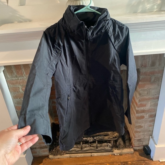 PRANA Women's Whistler Black Raincoat Jacket size Small - Picture 7 of 9